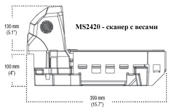 Сканер штрих-кода Metrologic MS2420