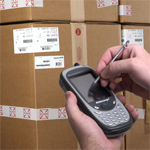 ТСД Metrologic SP5700 OptimusPDA в работе